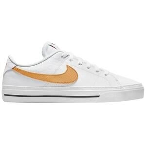 nike 6 Sneakers Tennis Shoes  court next nature white gold swoosh Womens